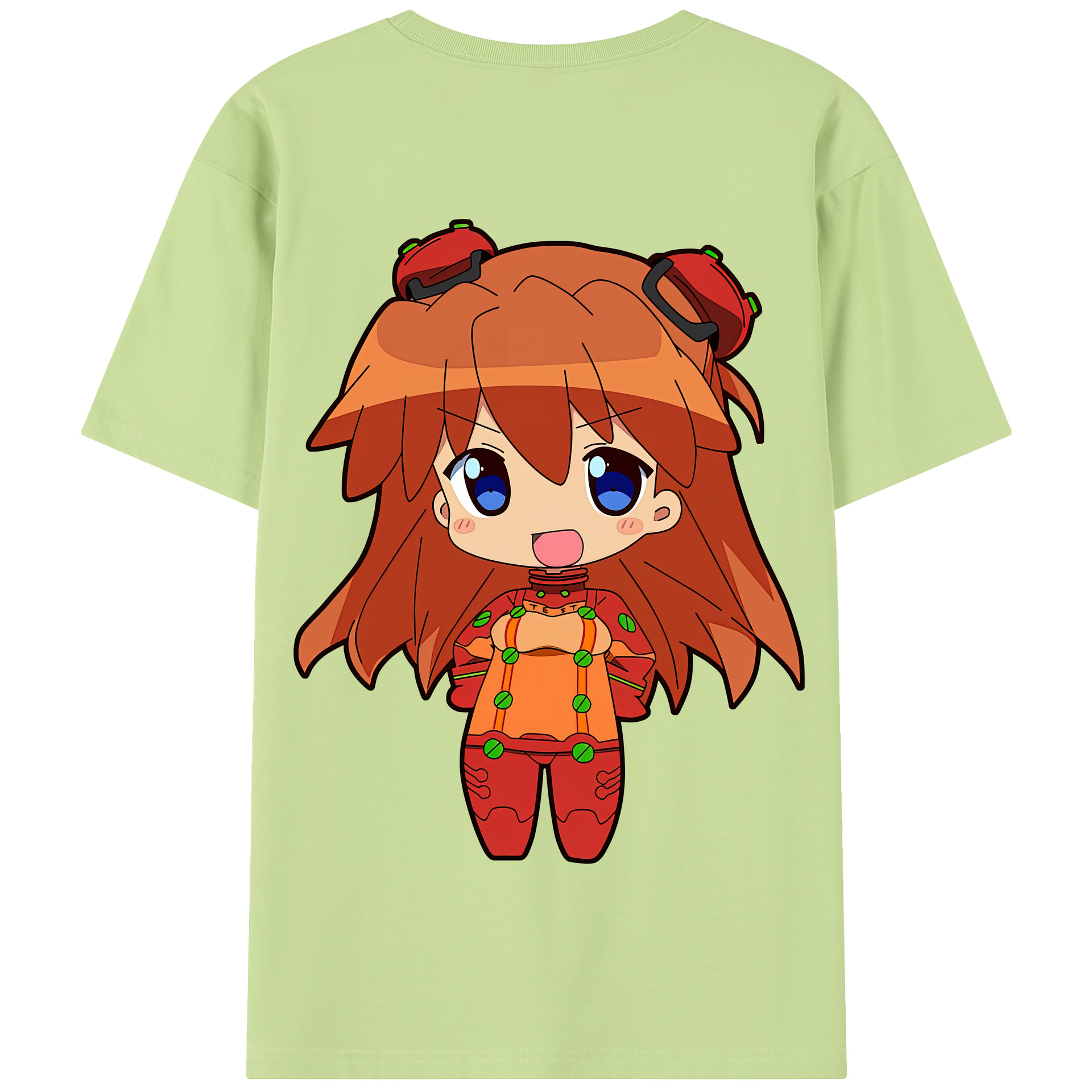 （画像用） EVA 新世紀エヴァンゲリオン 綿100％半袖Tシャツ（背面プリント）